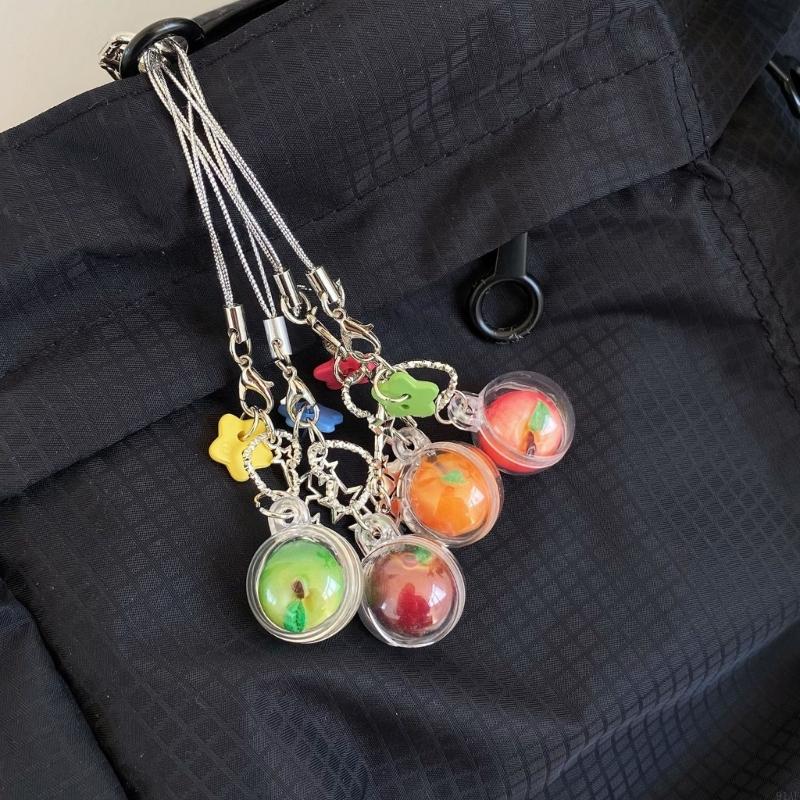 Phone Accessories For Teens - 91AF Verspieltes kleines Obst-Telefonzubehör, Legierung, Schlüsselanhänger,