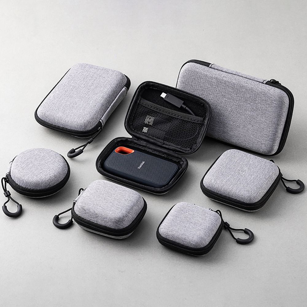 Phone Accessories - 1 Stück Kopfhörer-/Telefon-/Ladekabel-EVA-Aufbewahrungstasche für Airpod Mini,