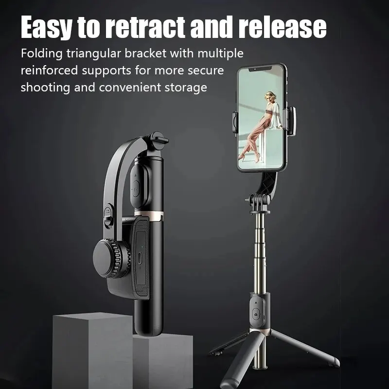 Q08 Handheld Gimbal Stabilisat – Selfie Stick Tripod Bewertung und Preis