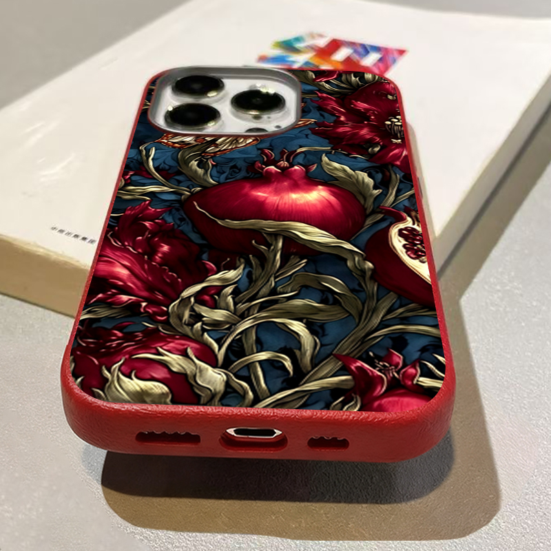 Vintage Granatapfel TPU Kunst  – Phone Accessories Aesthetic Bewertung und Preis