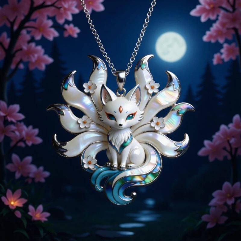 Neun-Schwänziger Fuchs Emaille – Phone Accessories For Teens Bewertung und Preis