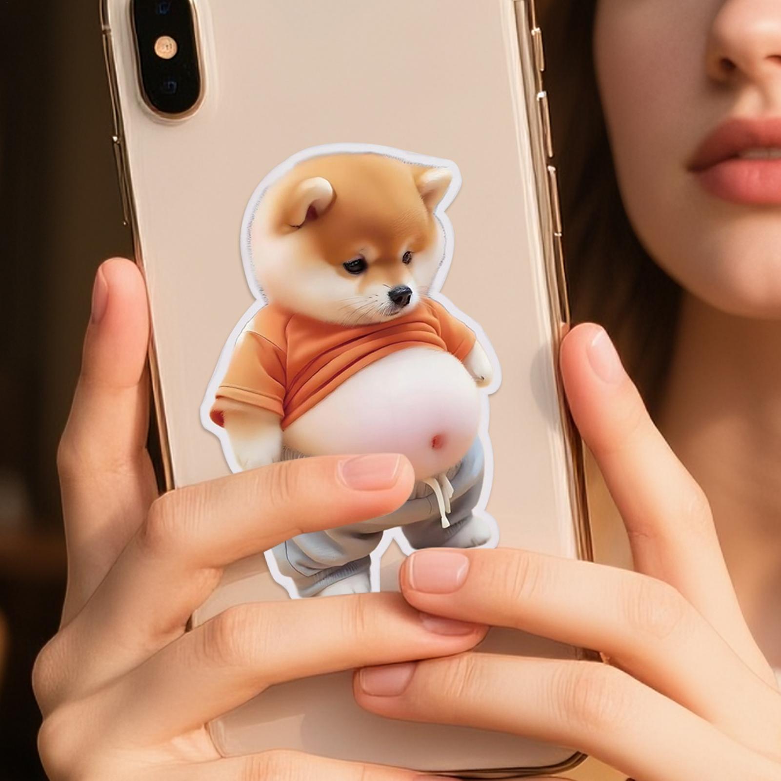 3D Scrapbook-Aufkleber Hund Ba – Phone Accessories For Teens Bewertung und Preis